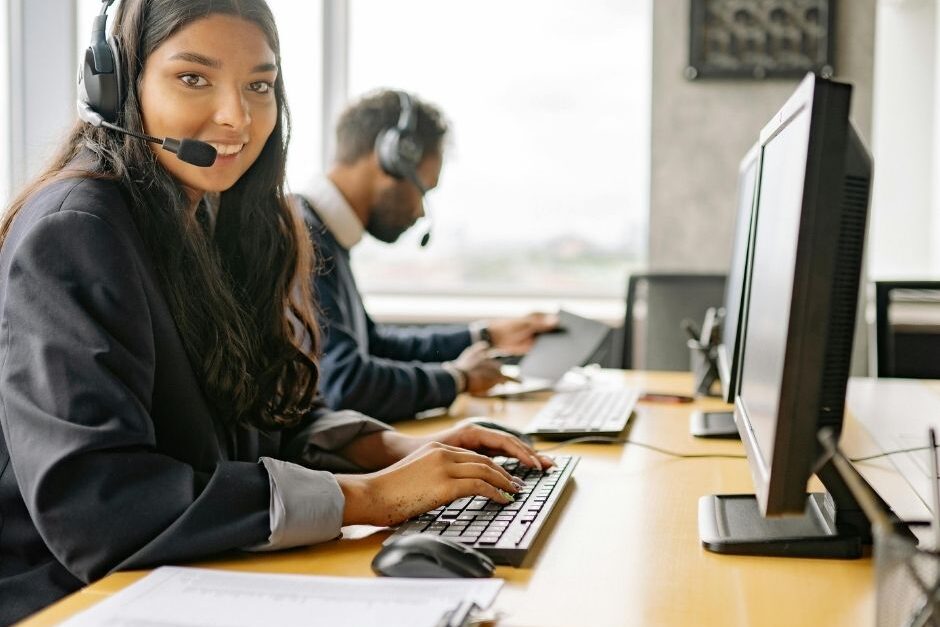 A customer support representative