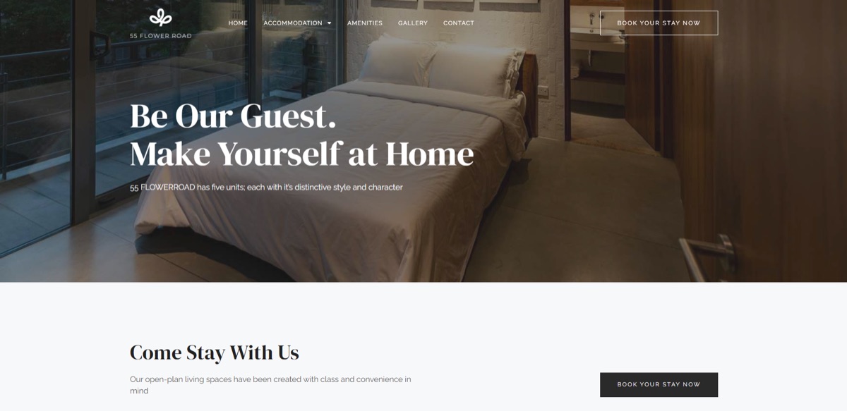 55 Flower Road minimalist design project by Artrivo web design Sri Lanka